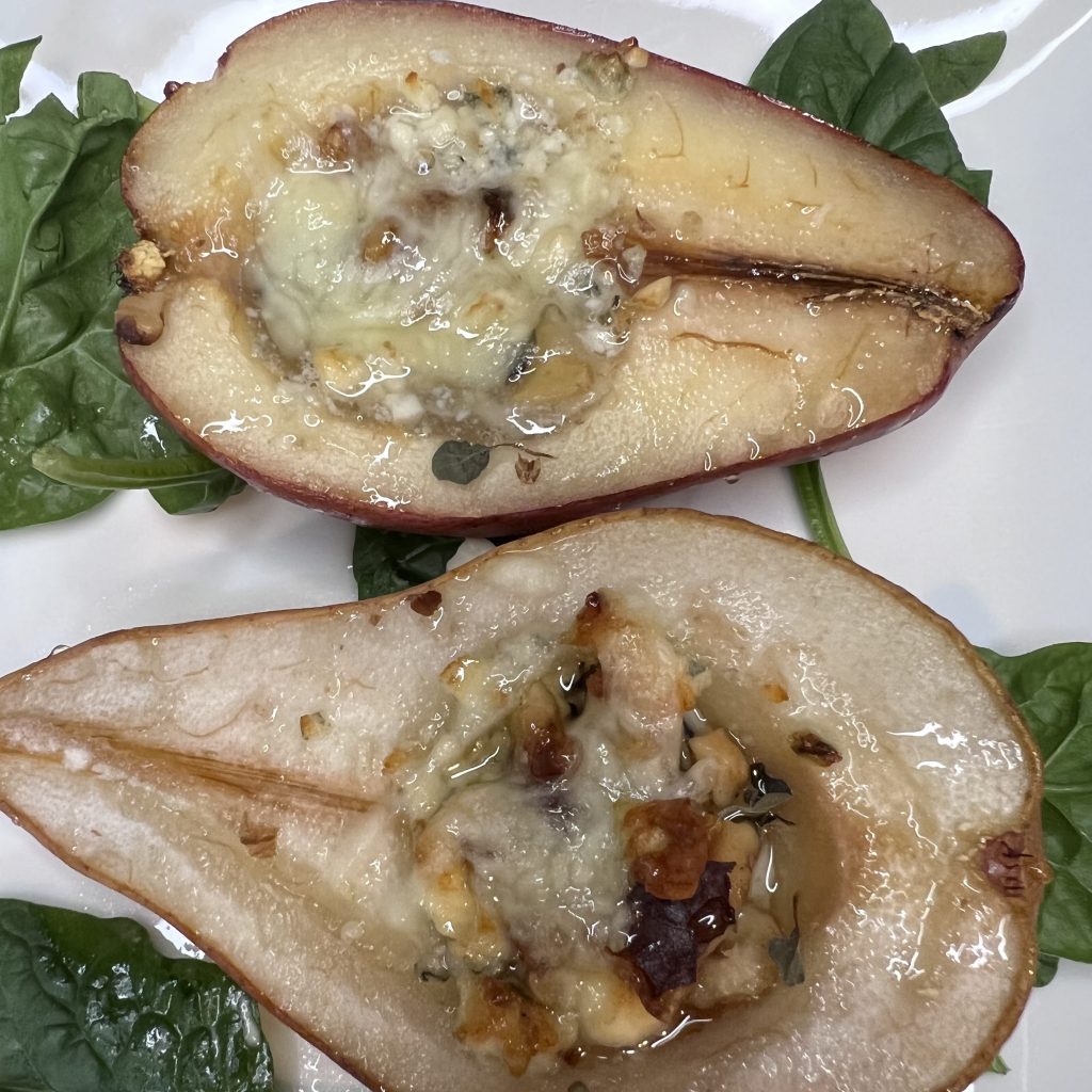 Peras Rellenas de Queso&nbsp;Azul