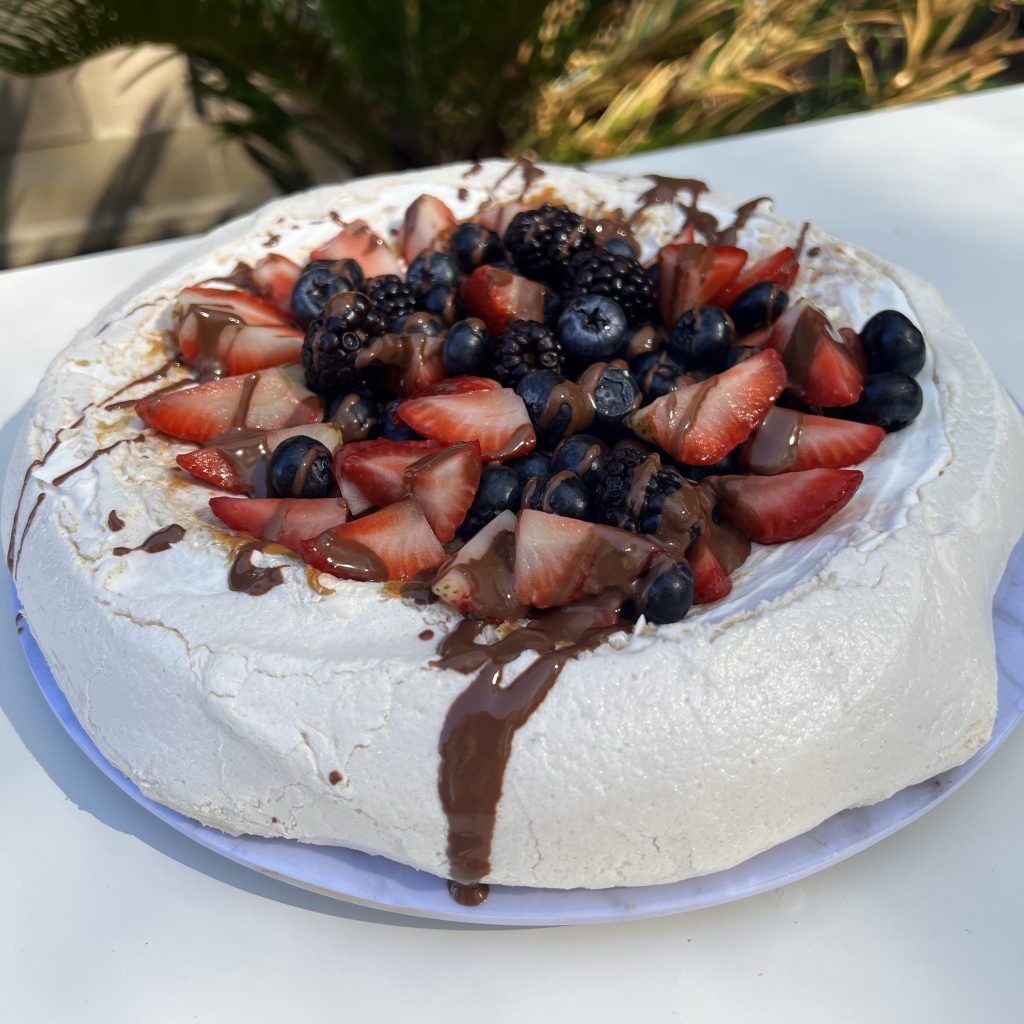 Torta Pavlova sin&nbsp;Huevos
