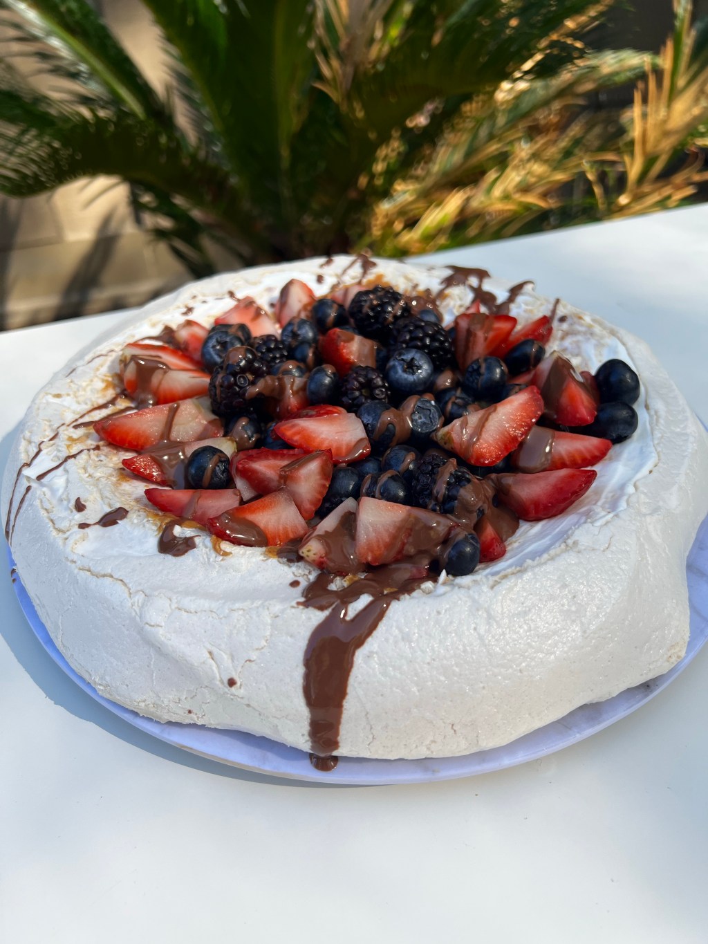 Torta Pavlova sin&nbsp;Huevos