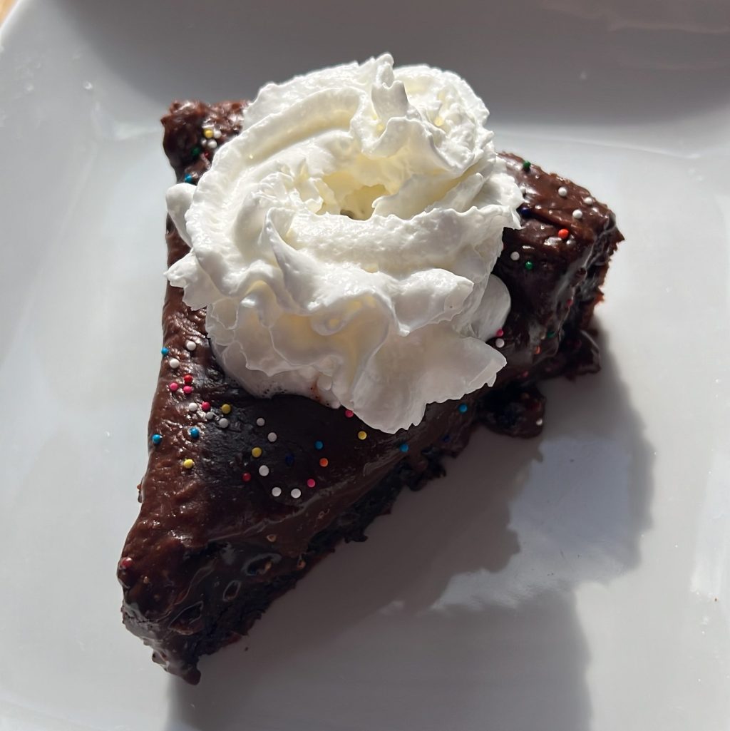 Brownie de batata, chocolate y Manteca de&nbsp;Maní