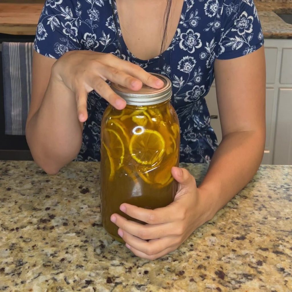 Miel, Limon y Jengibre&nbsp;Fermentado!