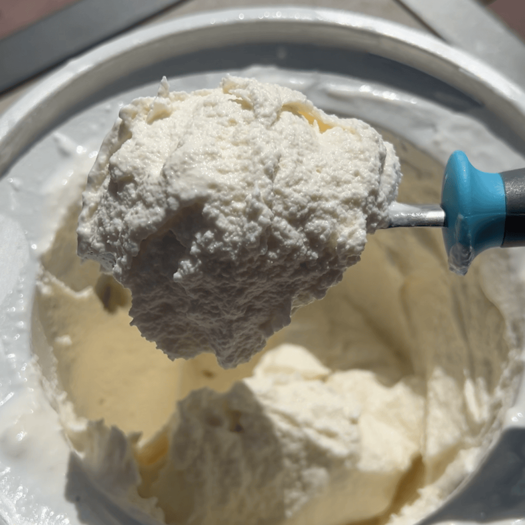 Helado de Vainilla&nbsp;Casero